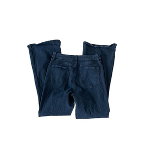 Elizabeth and James High Rise Flare Jeans Women's 8 Black Organic Cotton Stretch